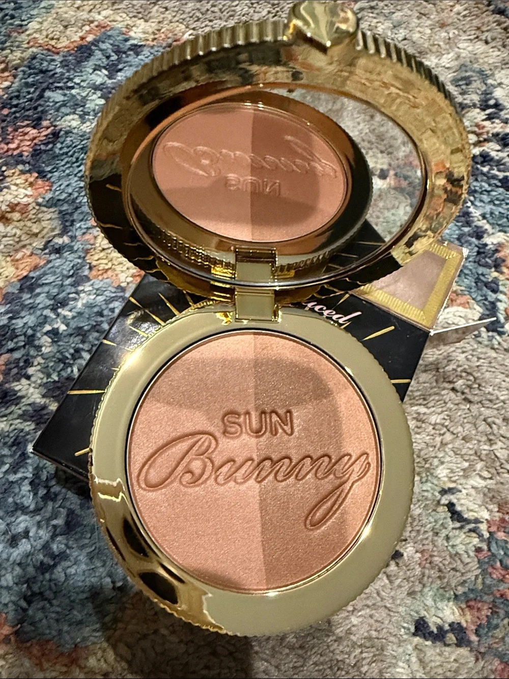 Too Faced Sun Bunny Radiant Duo Tone Bronzer - Brown